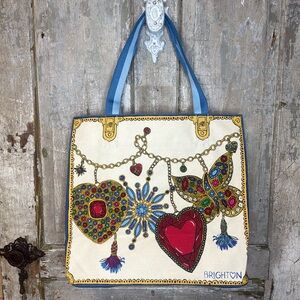 Brighton Tote “Glittering Love Tote” NIB